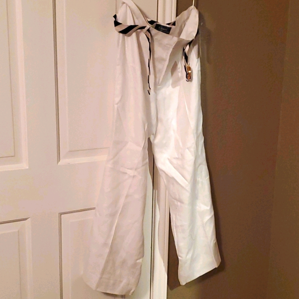 Brand new white Ralph Lauren linen pants